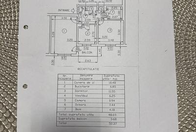 Apartament cu 2 camere decomandat în Berceni