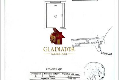 Camera de camin tip garsoniera Frumoasa Poitiers 16.2 mp, disponibila - 3