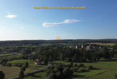 Teren de 1295 mp, în Mitocu Dragomirnei