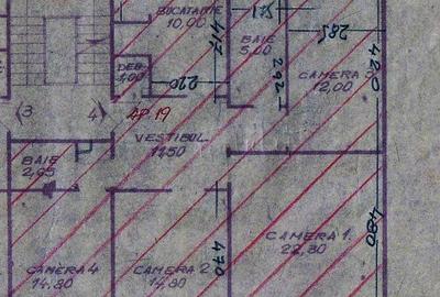 Apartament cu 4 camere decomandat în Mănăștur