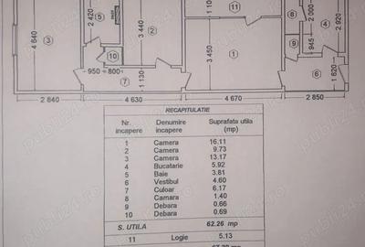 3 camere Balta Alba - de Vanzare - Aleea Zavideni 1 - necesita renovare - 2