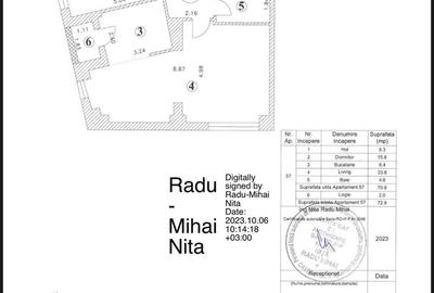 Apartament cu 2 camere în Central - 1