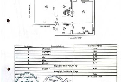 Apartament cu 2 camere decomandat în Boldești - 13