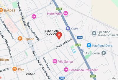 Apartament cu 2 camere semidecomandat în Gojdu