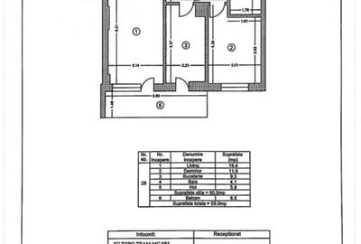 Apartament cu 2 camere decomandat, mobilat în Central - 3