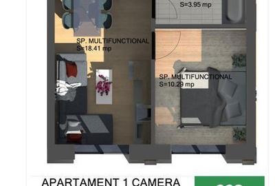 Apartament cu 2 camere în Berceni - 5