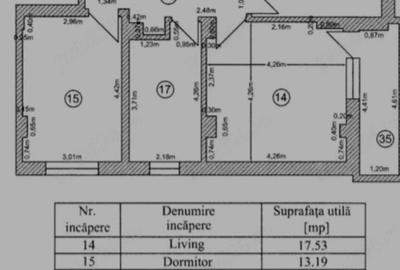 Apartament cu 3 camere decomandat, mobilat în Militari - 20