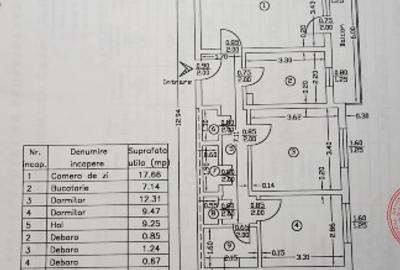 Apartament cu 3 camere decomandat în Central - 1