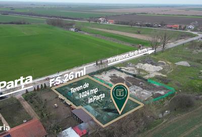 Teren de 1024 mp, în Parța - 4