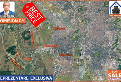 Teren 4967mp | Intravilan | Utilitati | Jilava - Sos. Giurgiului - E85 - 5