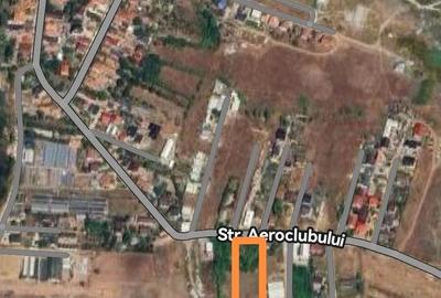 Teren de 2500 mp, în Popoveni