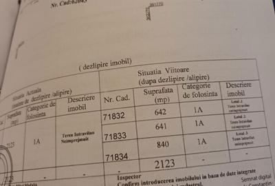 Teren de 642 mp, în Exterior Vest - 2