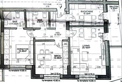 Apartament cu 3 camere, mobilat în Central - 10