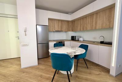 Apartament cu 3 camere semidecomandat, mobilat în Pipera - 2