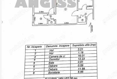 Apartament cu 2 camere semidecomandat în Central - 7