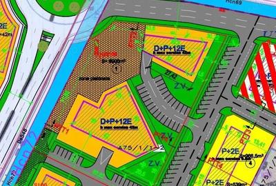 Giroc - Teren 6900 mp - pentru P+12 - 2