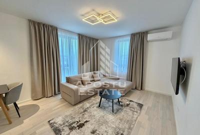 Apartament cu 2 camere semidecomandat, mobilat în Dumbrăvița