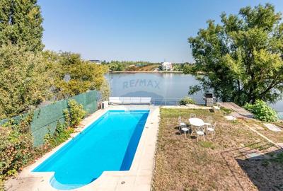 Vanzare Vila 5 camere cu semineu, piscina si priveliste lac piscicol - 16
