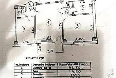 Apartament ETAJ 2 cu 3 camere complet renovat si utilat LA CHEIE - 5