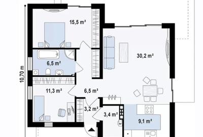 Casă în Tulucești - 2