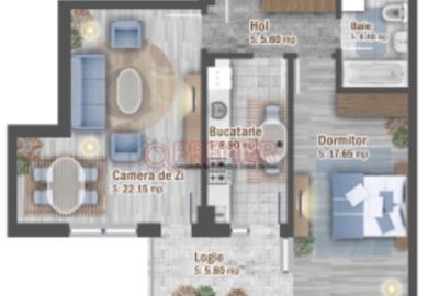 Apartament cu 2 camere decomandat în Central - 5