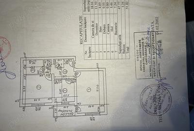 Vind apartament 2 camere zona Mall 9 mai - 7