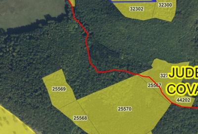 Teren de 208500 mp, în Central