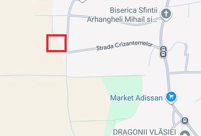 Teren de 2000 mp, în Dascălu