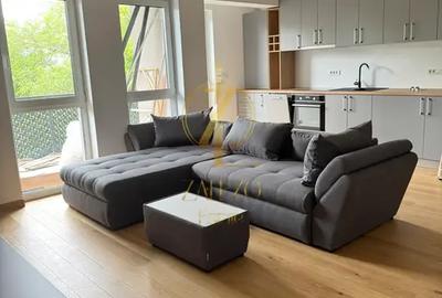 Apartament cu 2 camere semidecomandat, mobilat în Aradului