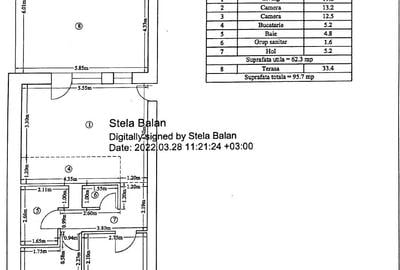 Apartament cu 3 camere decomandat în Central - 10