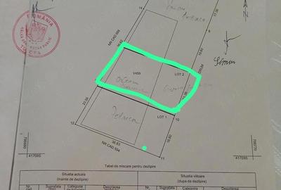 Teren de 1286 mp, în Somova - 2
