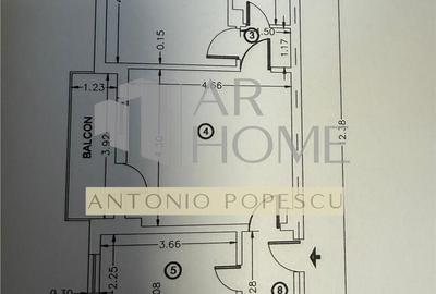 Apartament cu 2 camere semidecomandat în Gheorghe Doja - 5