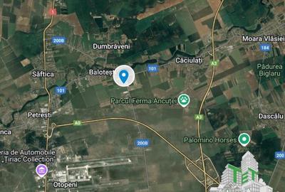 Teren de 8700 mp, în Balotești