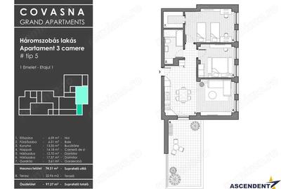 Spatiu comercial de exceptie:Proiect aparthotel rezidential,Central,Covasna - 9