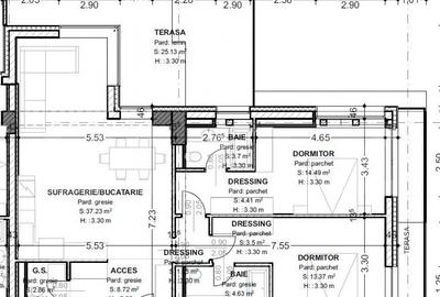 Apartament cu 3 camere decomandat în Central