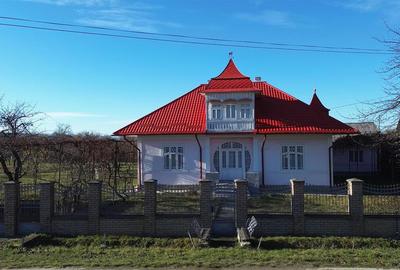 Casă individuală cu 6 camere cu Teren 2500 Mp în Sasca Mică