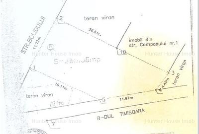 Teren Construcții intravilan de 266 mp, în Timișoara