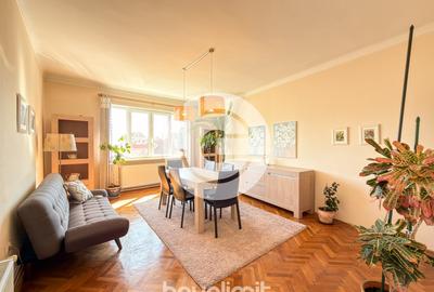 Apartament cu 4 camere decomandat, mobilat în Central