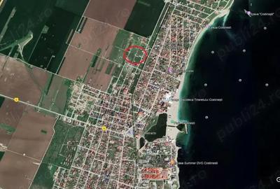 Teren de 1000 mp, în Costinești