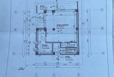 Spațiu comercial, în Central - 3