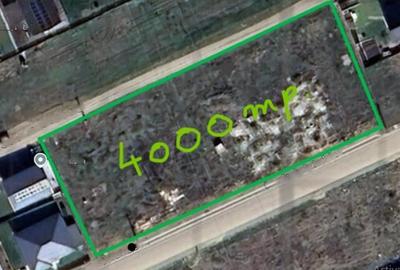 Teren de 4000 mp, în Miroslava