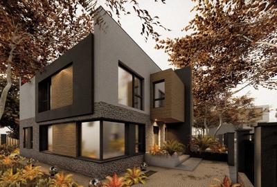 Zona Chitila – strada Ana Ipătescu | Vilă individuală cuplată P+1 | construcție - 3