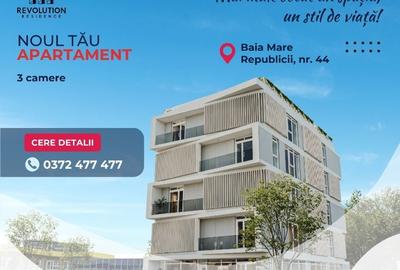 COMISION 0% - Apartamente cu 3 camere - Bdul Republicii 44, Baia Mare - 1