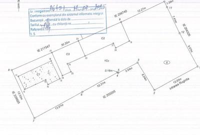 Teren Construcții intravilan de 614 mp, în Băneasa - 1