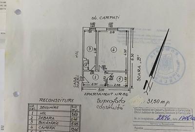 Garsonieră decomandată în Central - 1