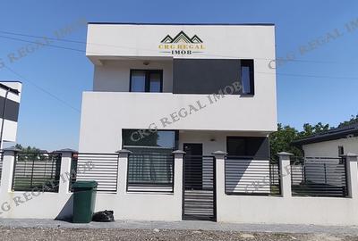 Casă stil mediteranean, 4 camere, 3 băi, șemineu pe lemne Comuna Berceni - 3