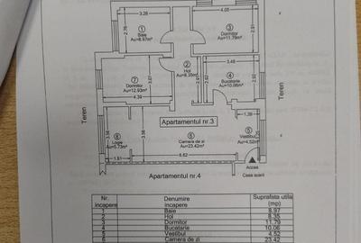 Apartament cu 3 camere în Brăilei - 5
