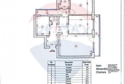 Apartament cu 3 camere in bloc reabilitat in zona Valea I... Apartament cu 3 camere in bloc reabilitat in zona Valea I... - 9