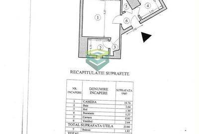 Garsonieră decomandată, mobilată în Libertății - 12