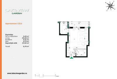 Studio | Parc Privat | Straulesti - LakeView Garden | Finisat - 17